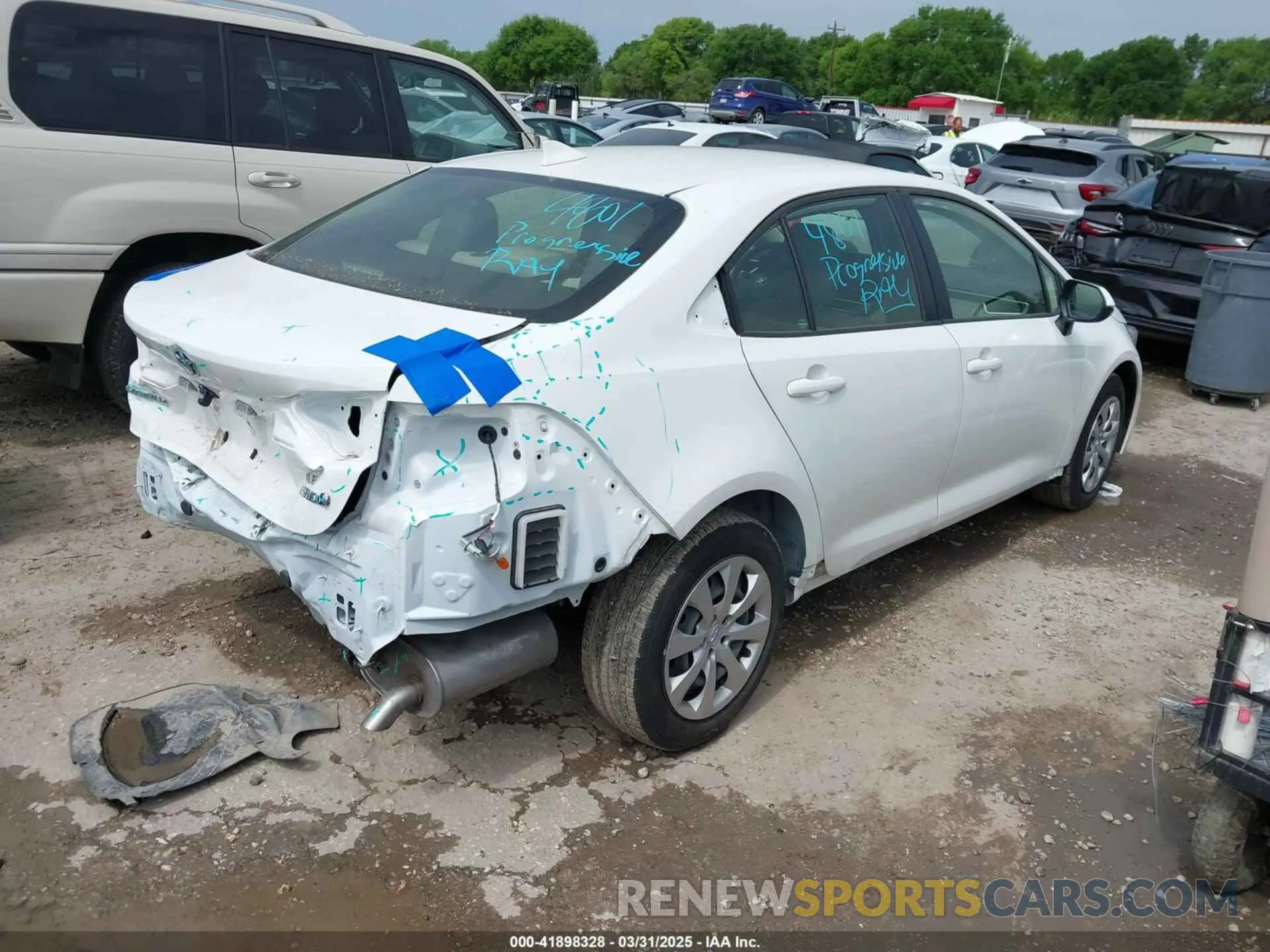 4 Photograph of a damaged car JTDBCMFE4R3040989 TOYOTA COROLLA 2024