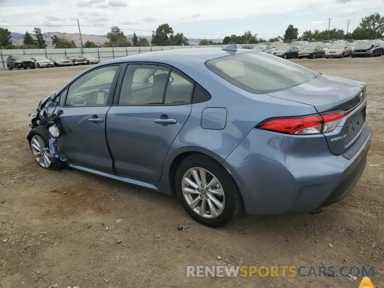 2 Photograph of a damaged car JTDBCMFE4R3041737 TOYOTA COROLLA 2024