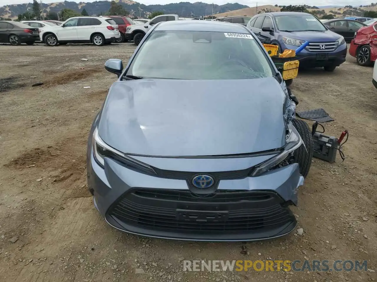 5 Photograph of a damaged car JTDBCMFE4R3041737 TOYOTA COROLLA 2024