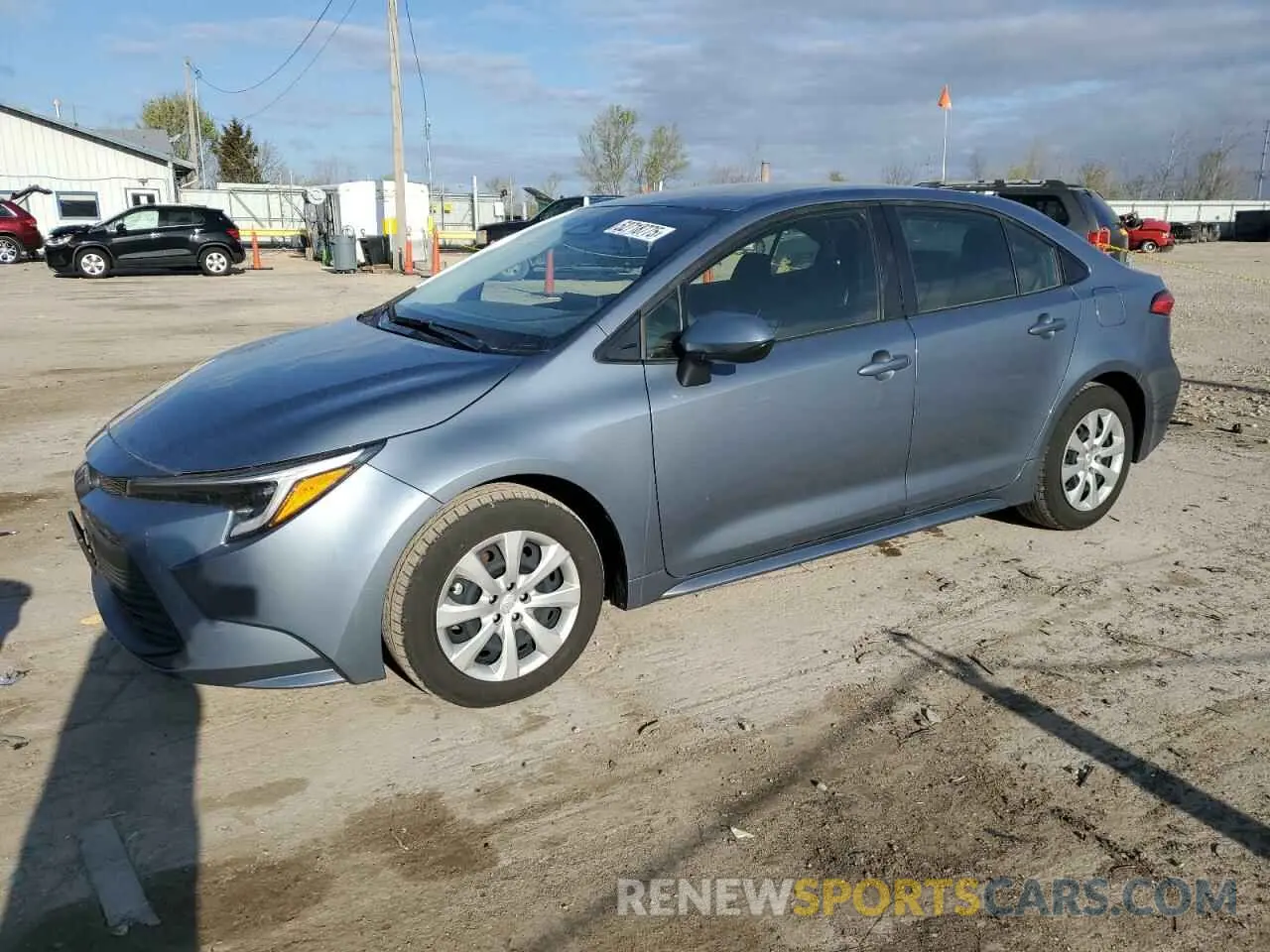 1 Photograph of a damaged car JTDBCMFE4R3042533 TOYOTA COROLLA 2024