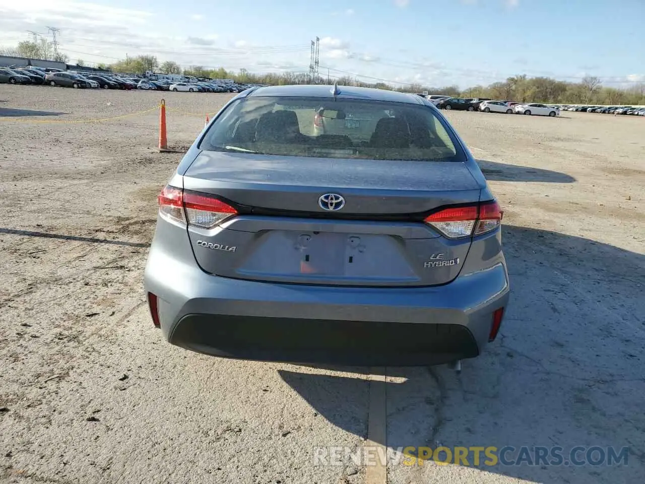6 Photograph of a damaged car JTDBCMFE4R3042533 TOYOTA COROLLA 2024
