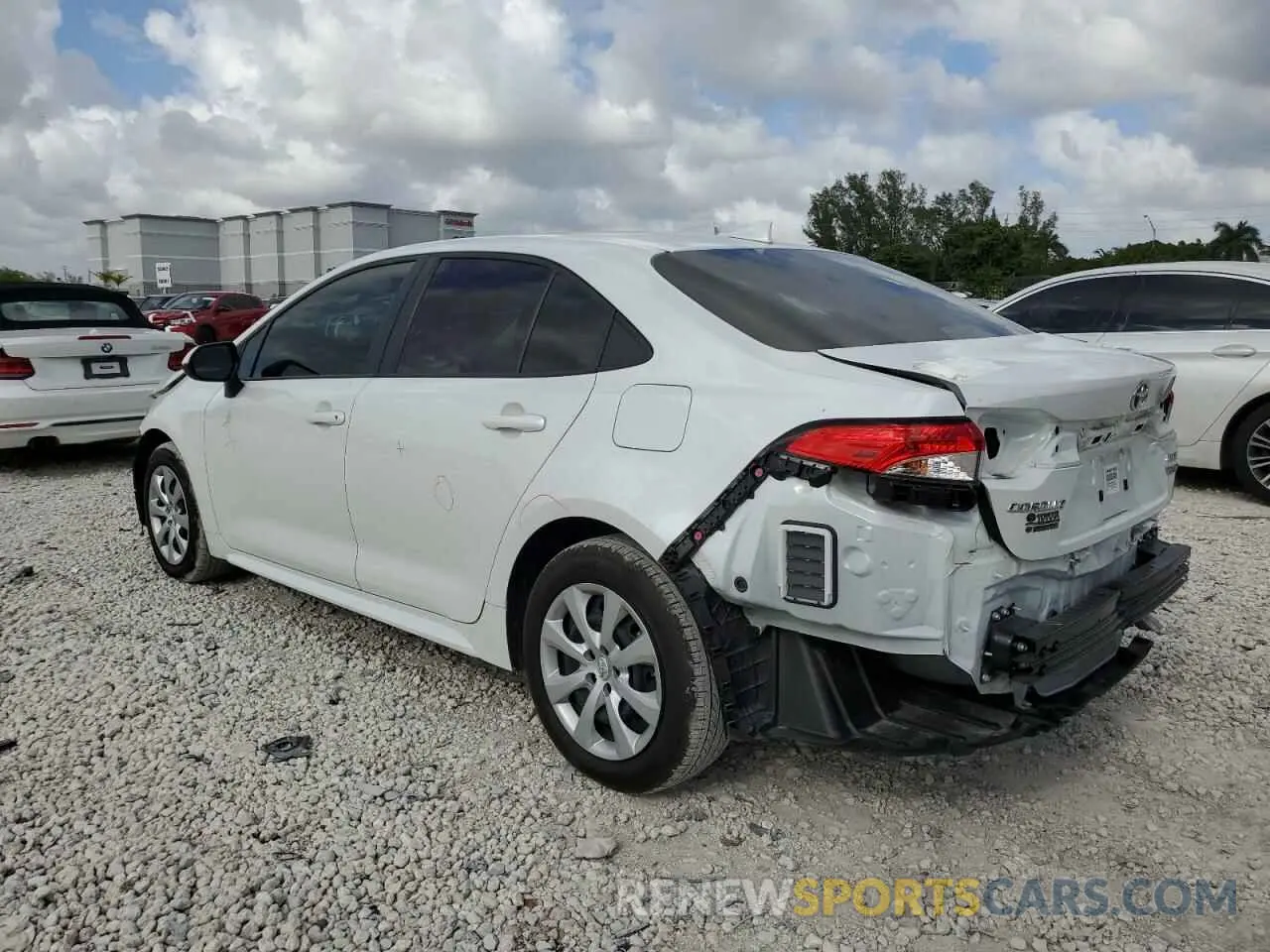 2 Photograph of a damaged car JTDBCMFE4R3047005 TOYOTA COROLLA 2024
