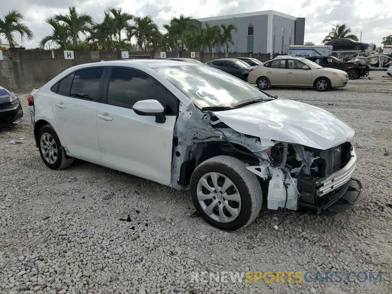 4 Photograph of a damaged car JTDBCMFE4R3047005 TOYOTA COROLLA 2024