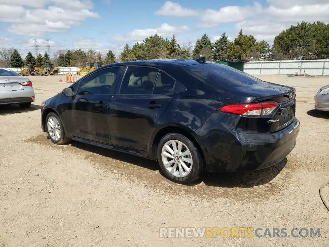2 Photograph of a damaged car JTDBCMFE4R3047103 TOYOTA COROLLA 2024