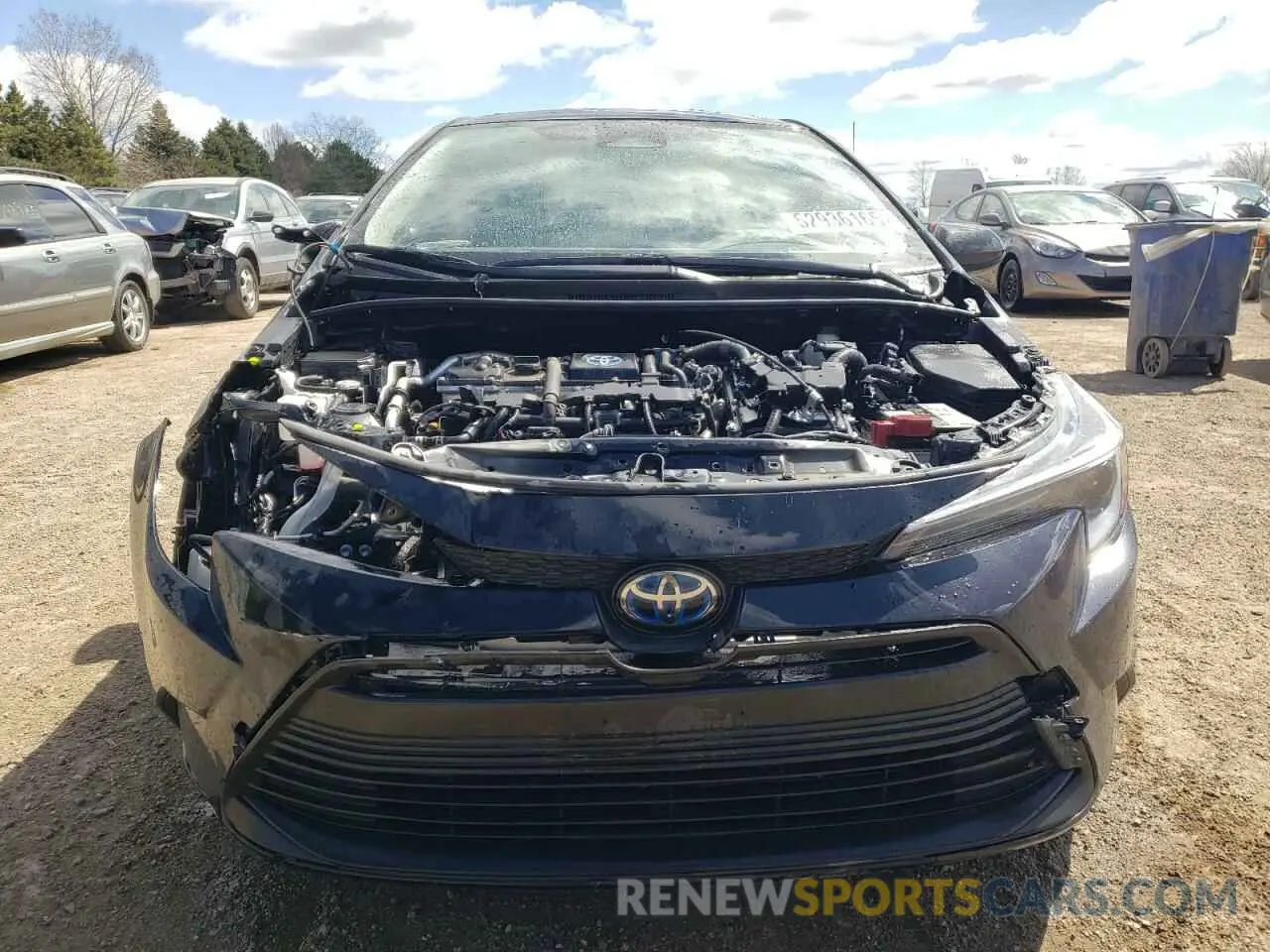 5 Photograph of a damaged car JTDBCMFE4R3047103 TOYOTA COROLLA 2024