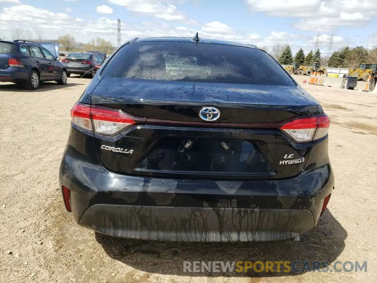 6 Photograph of a damaged car JTDBCMFE4R3047103 TOYOTA COROLLA 2024