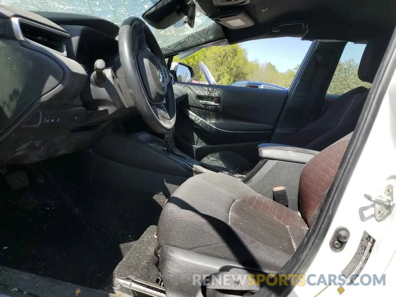 7 Photograph of a damaged car JTDBCMFE4R3052740 TOYOTA COROLLA 2024