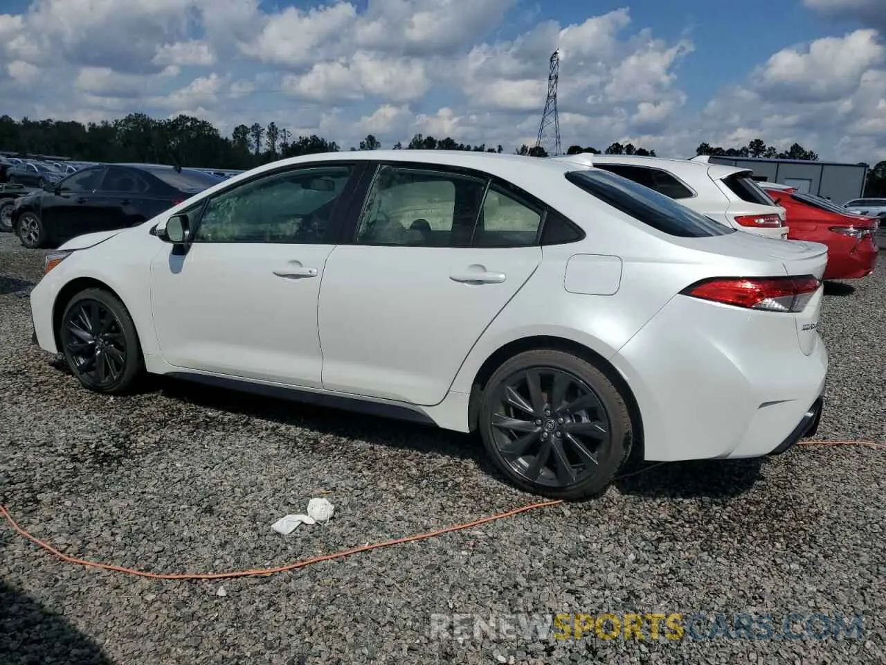 2 Photograph of a damaged car JTDBCMFE4R3053886 TOYOTA COROLLA 2024