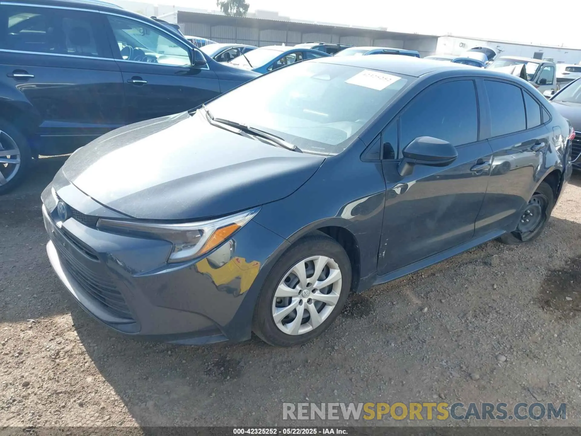 2 Photograph of a damaged car JTDBCMFE4R3058859 TOYOTA COROLLA 2024