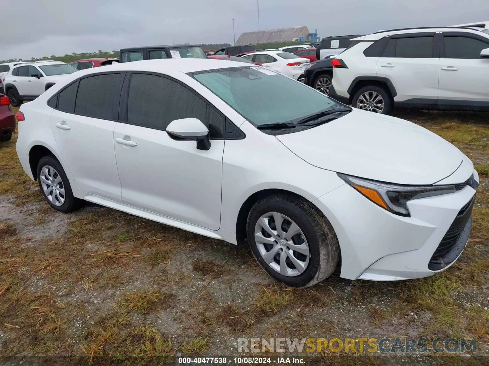 1 Photograph of a damaged car JTDBCMFE4R3059977 TOYOTA COROLLA 2024