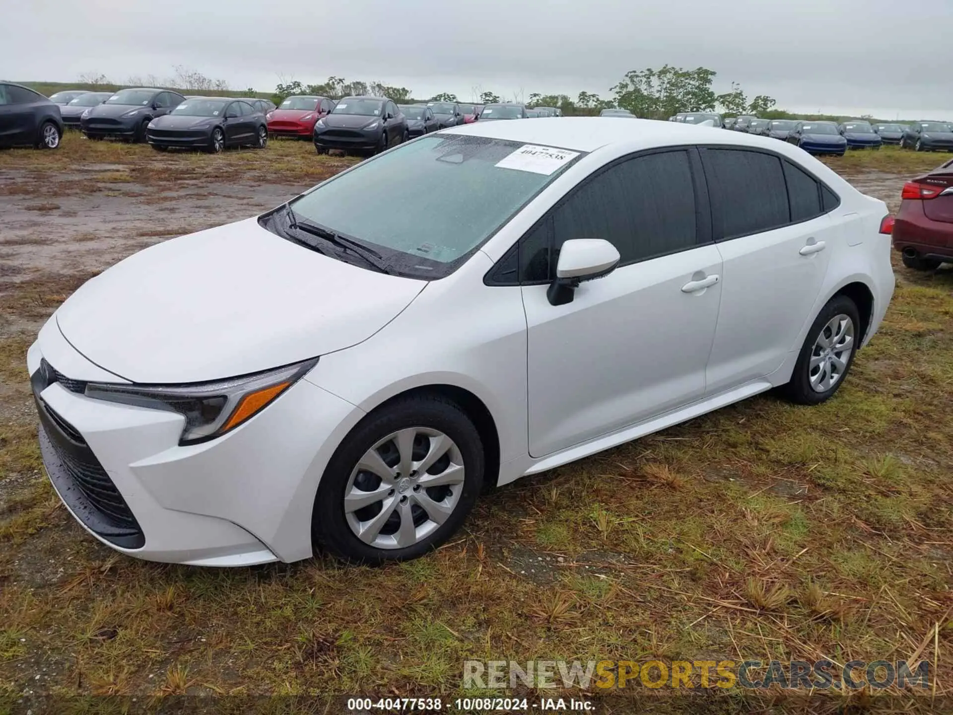 2 Photograph of a damaged car JTDBCMFE4R3059977 TOYOTA COROLLA 2024