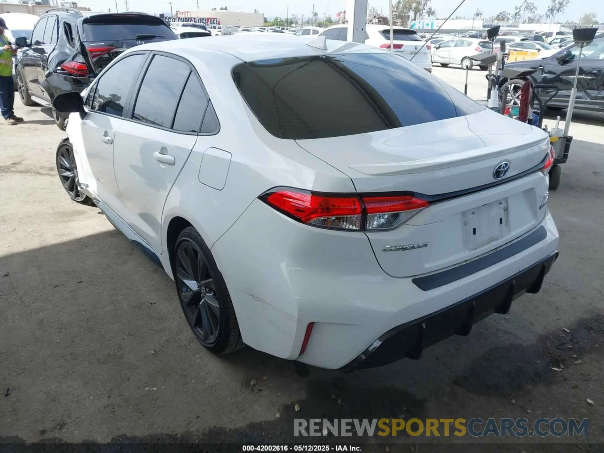 3 Photograph of a damaged car JTDBCMFE4R3063432 TOYOTA COROLLA 2024