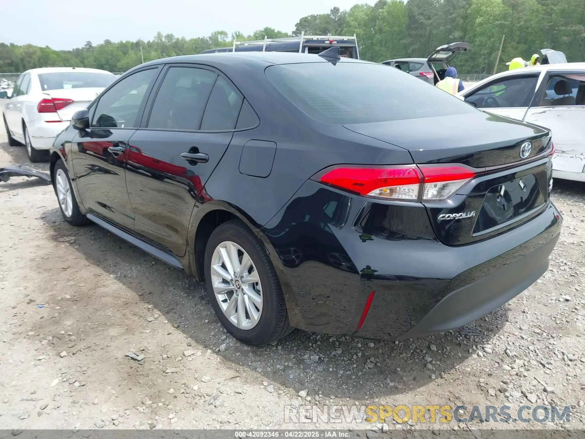 3 Photograph of a damaged car JTDBCMFE4R3067707 TOYOTA COROLLA 2024