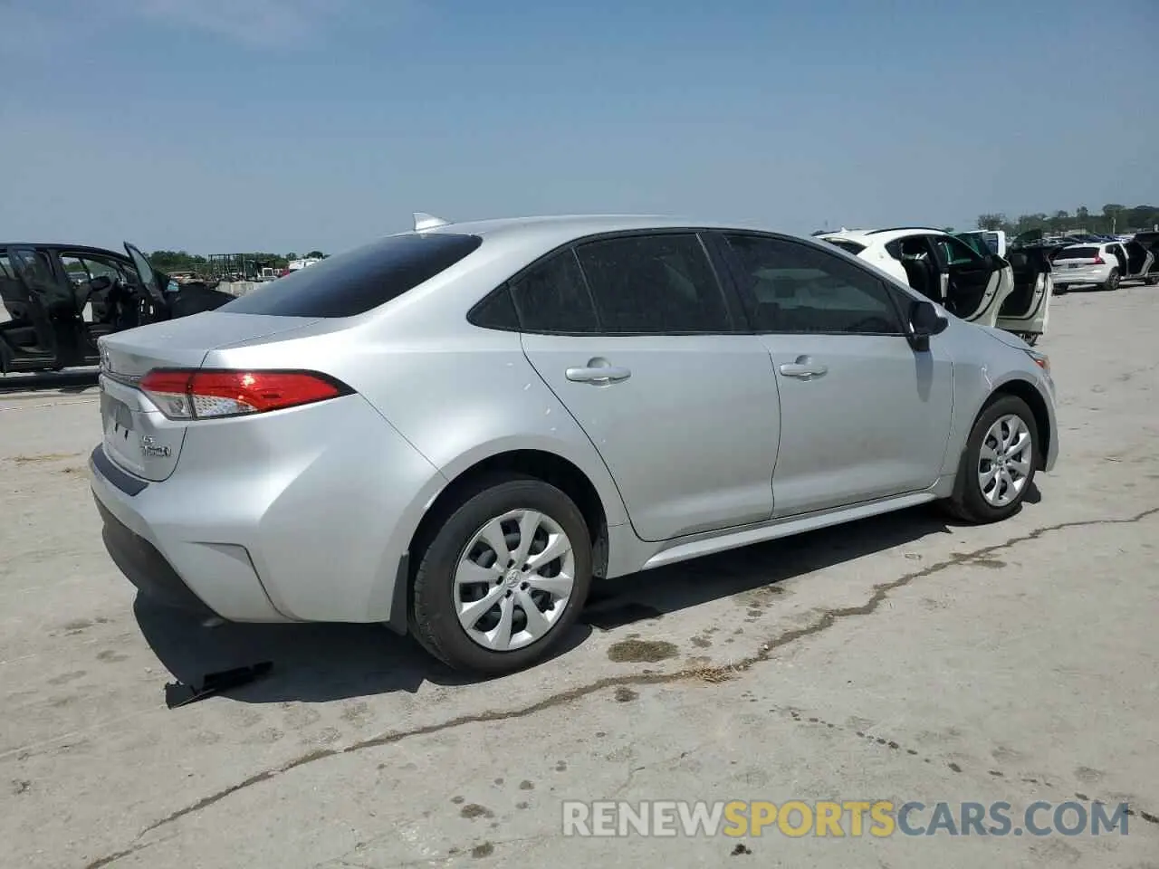 3 Photograph of a damaged car JTDBCMFE4RJ017403 TOYOTA COROLLA 2024