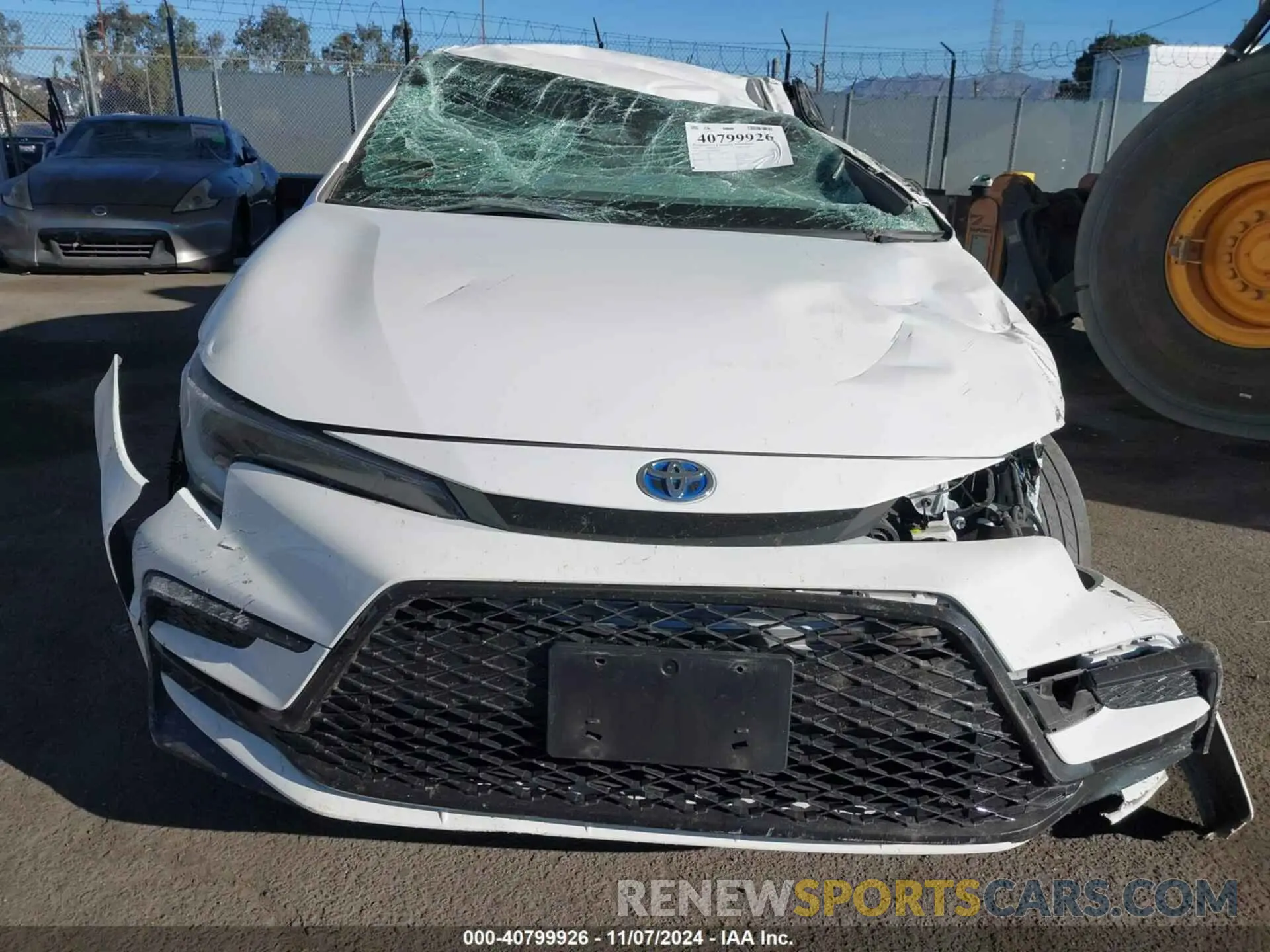 11 Photograph of a damaged car JTDBCMFE4RJ021001 TOYOTA COROLLA 2024