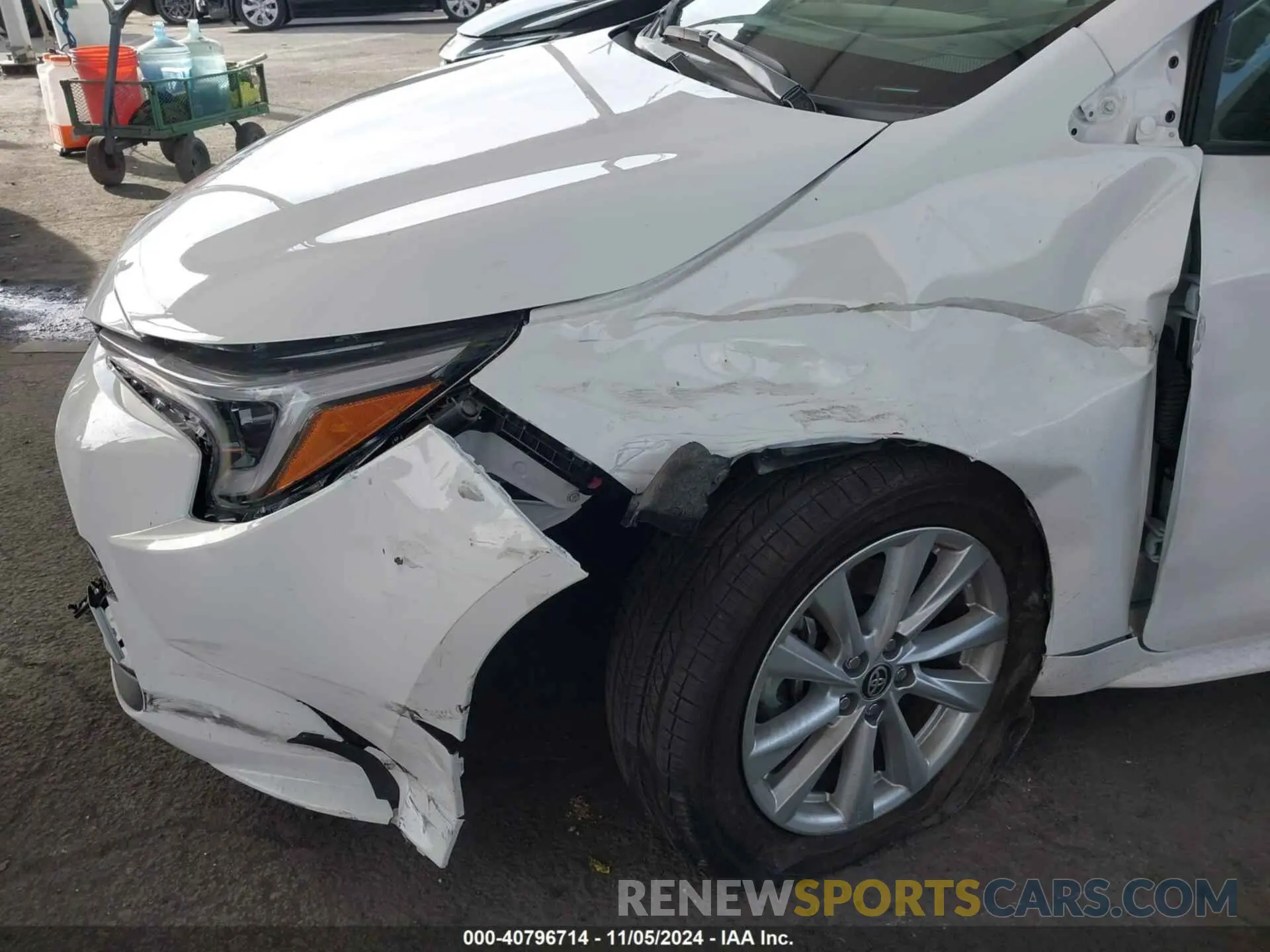 6 Photograph of a damaged car JTDBCMFE4RJ029955 TOYOTA COROLLA 2024