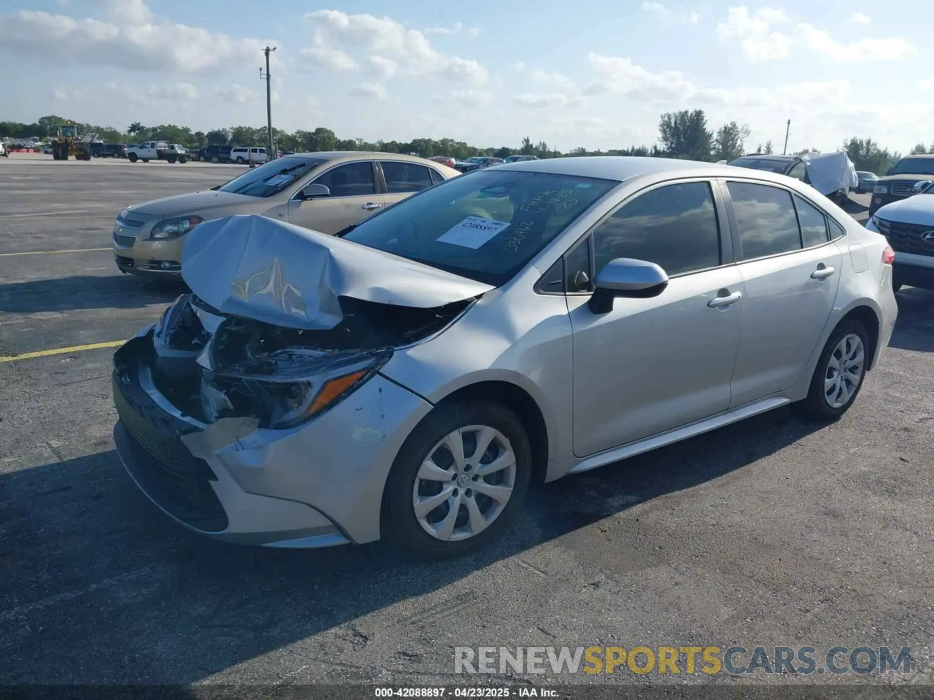 2 Photograph of a damaged car JTDBCMFE4RJ034248 TOYOTA COROLLA 2024