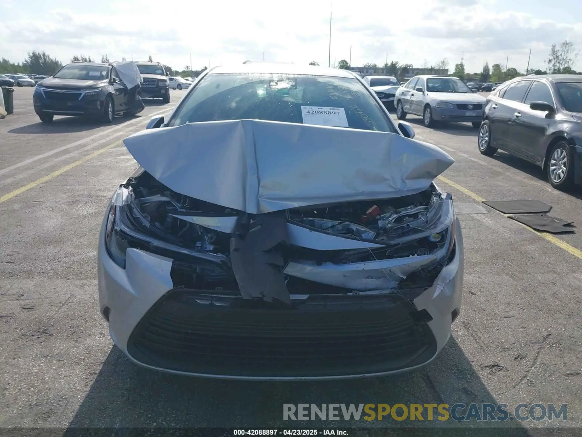 6 Photograph of a damaged car JTDBCMFE4RJ034248 TOYOTA COROLLA 2024