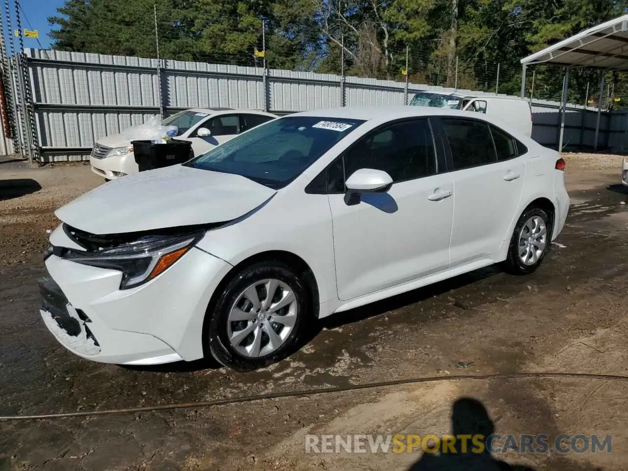 1 Photograph of a damaged car JTDBCMFE5R3027989 TOYOTA COROLLA 2024