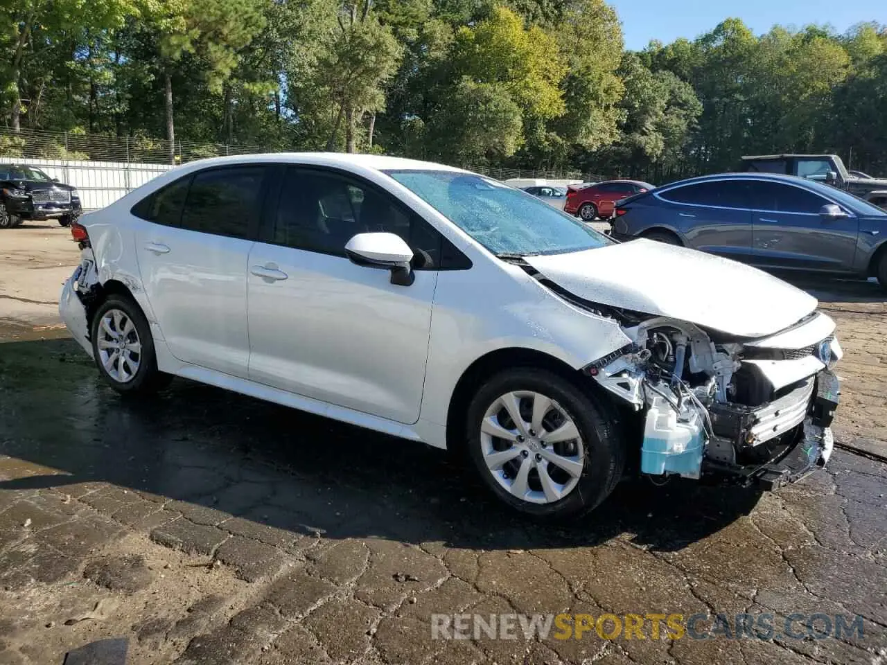 4 Photograph of a damaged car JTDBCMFE5R3027989 TOYOTA COROLLA 2024