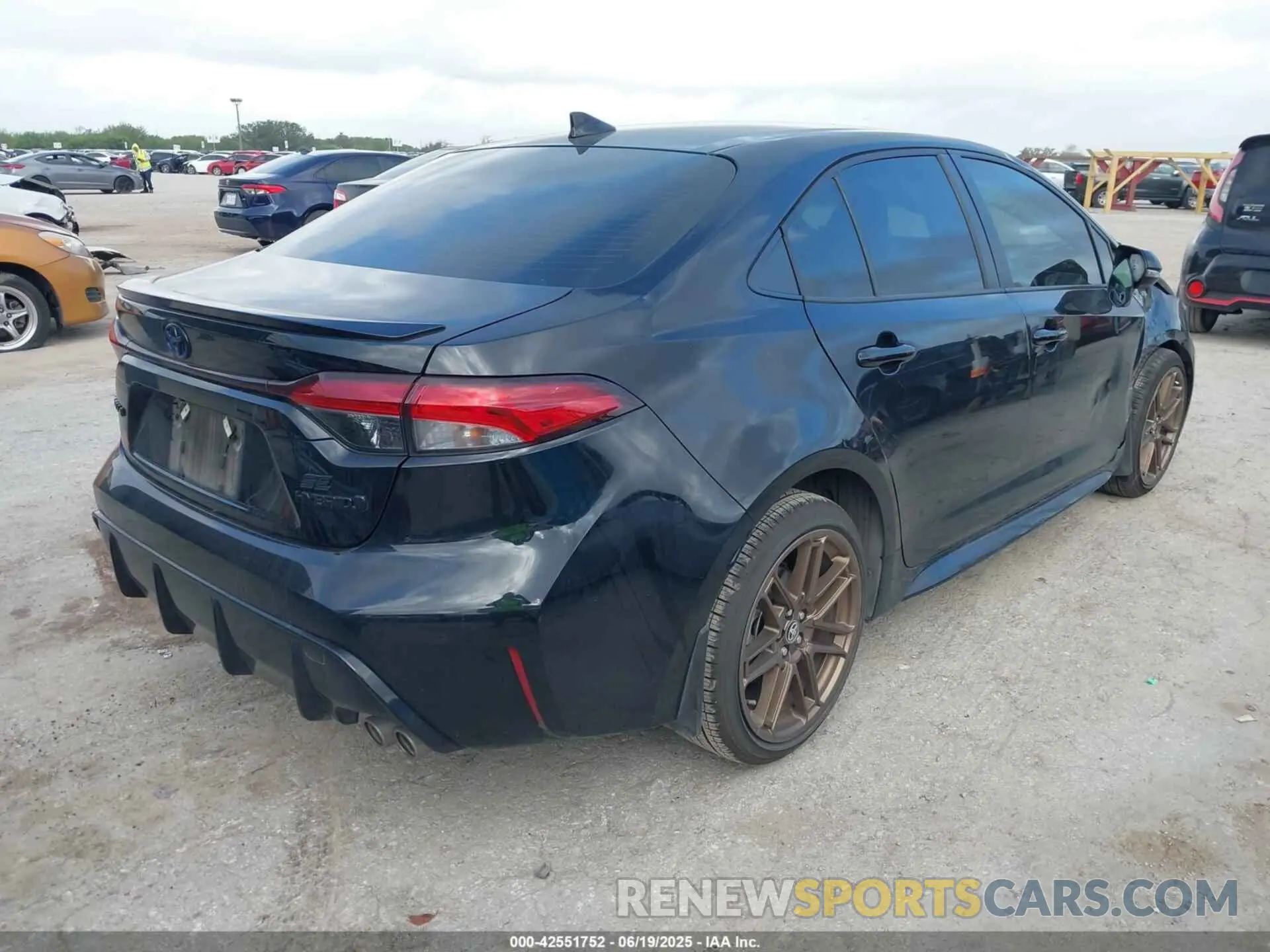 4 Photograph of a damaged car JTDBCMFE5R3032898 TOYOTA COROLLA 2024