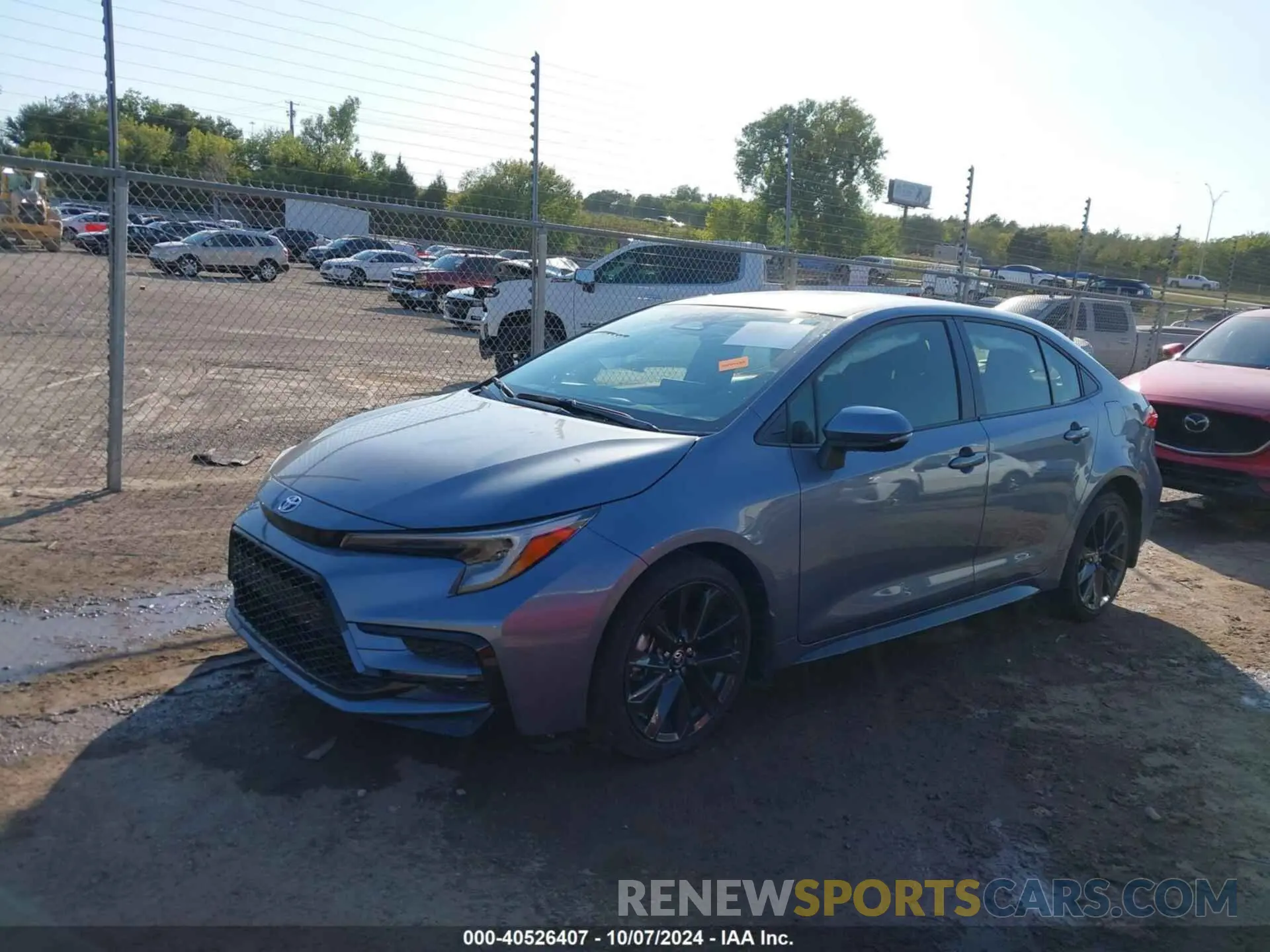 2 Photograph of a damaged car JTDBCMFE5R3036398 TOYOTA COROLLA 2024