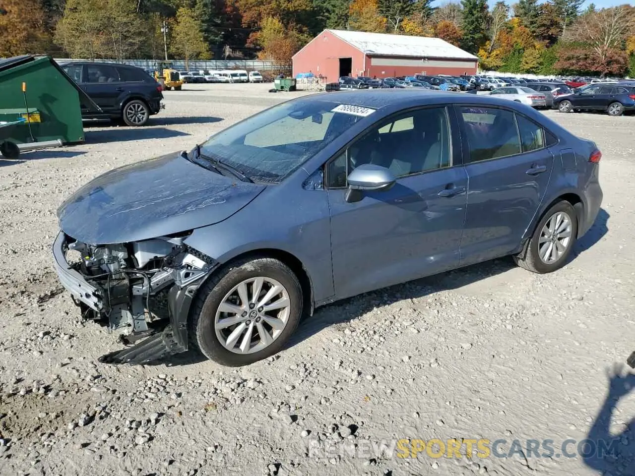1 Photograph of a damaged car JTDBCMFE5R3039348 TOYOTA COROLLA 2024