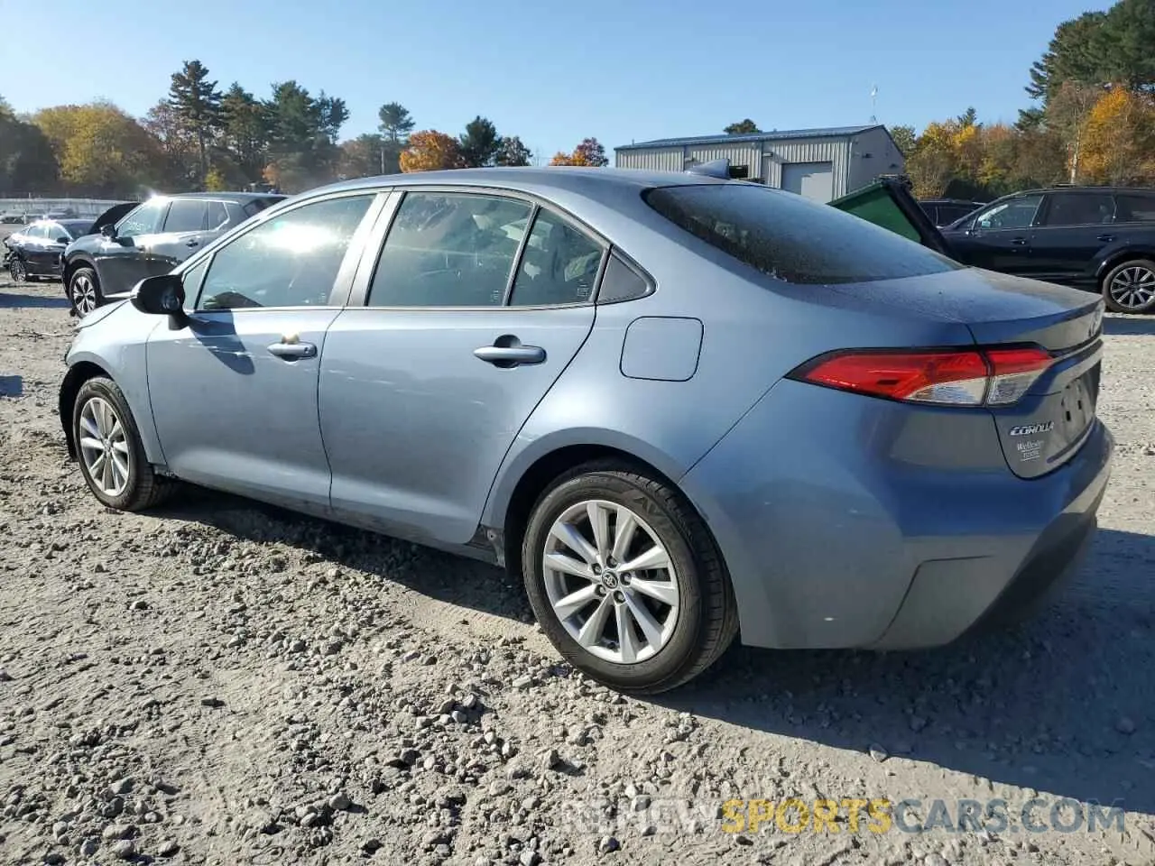 2 Photograph of a damaged car JTDBCMFE5R3039348 TOYOTA COROLLA 2024