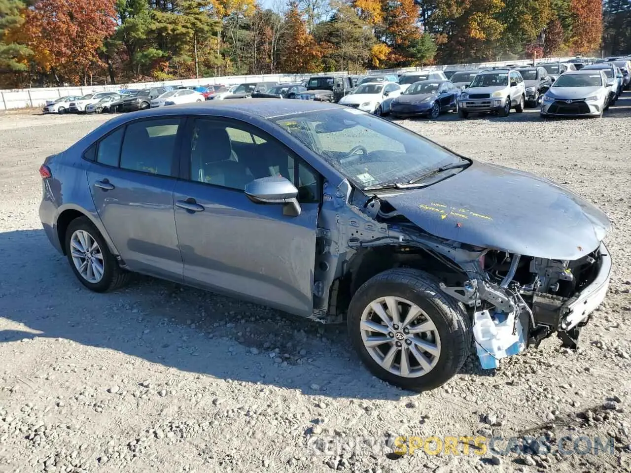 4 Photograph of a damaged car JTDBCMFE5R3039348 TOYOTA COROLLA 2024