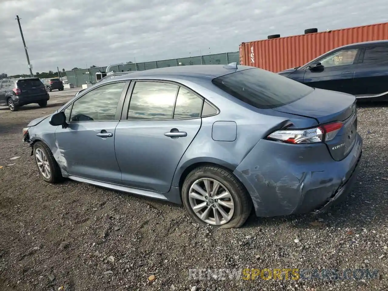 2 Photograph of a damaged car JTDBCMFE5R3045487 TOYOTA COROLLA 2024