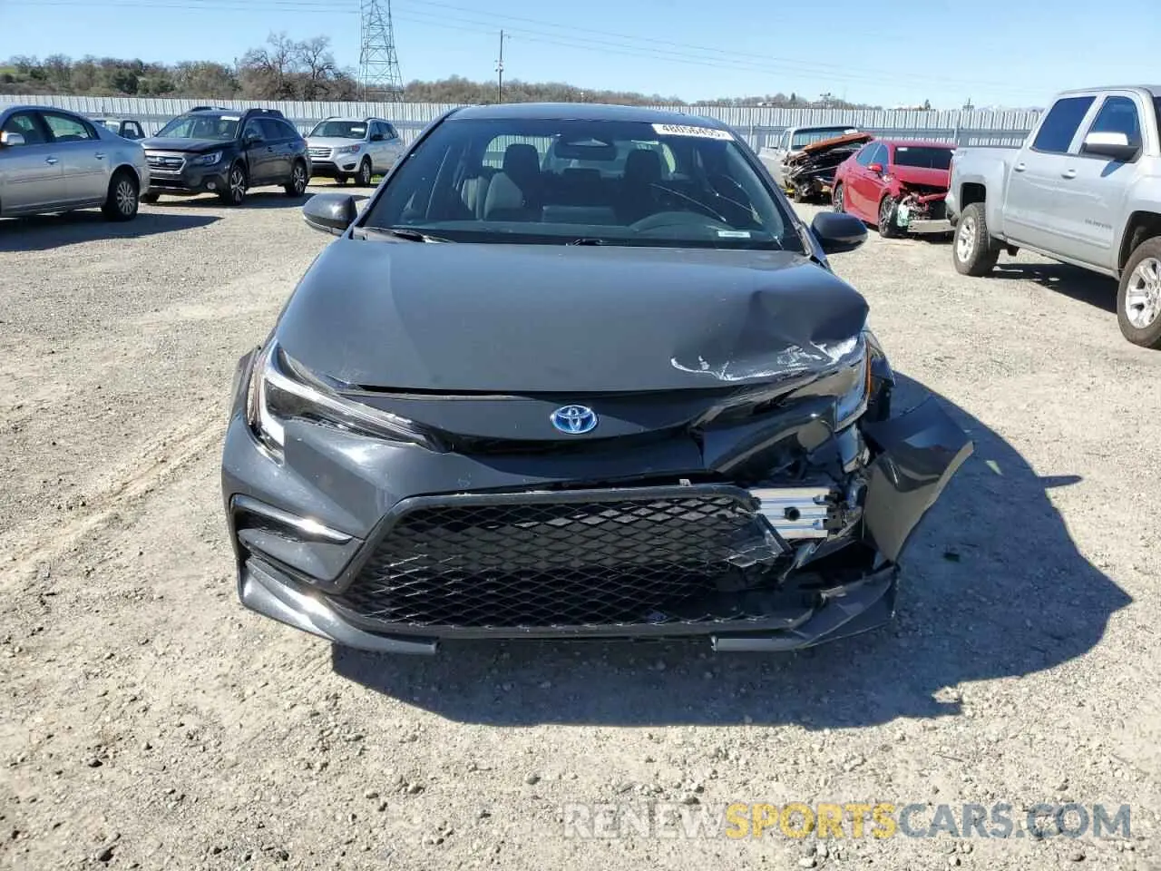 5 Photograph of a damaged car JTDBCMFE5R3046462 TOYOTA COROLLA 2024