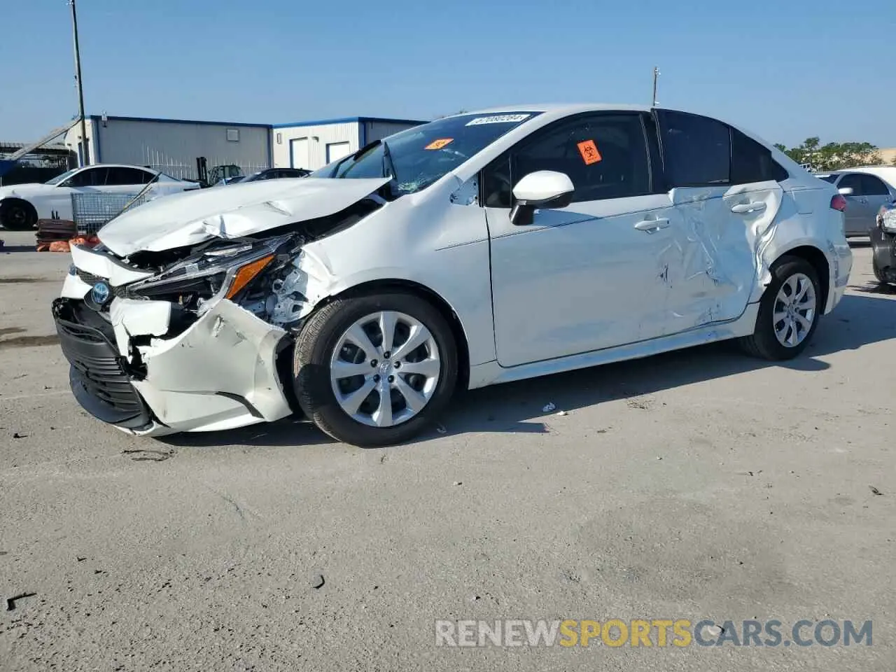 1 Photograph of a damaged car JTDBCMFE5R3046770 TOYOTA COROLLA 2024