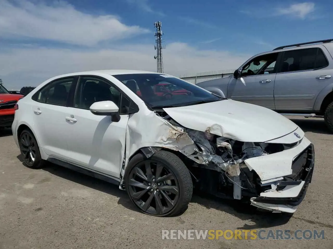 4 Photograph of a damaged car JTDBCMFE5R3047384 TOYOTA COROLLA 2024