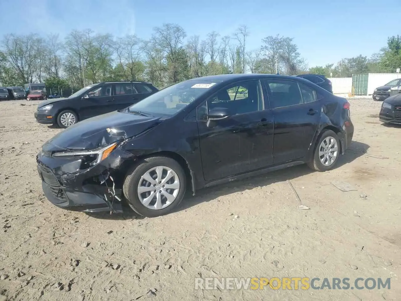 1 Photograph of a damaged car JTDBCMFE5R3047532 TOYOTA COROLLA 2024