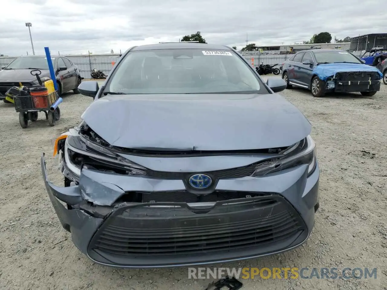 5 Photograph of a damaged car JTDBCMFE5R3054450 TOYOTA COROLLA 2024