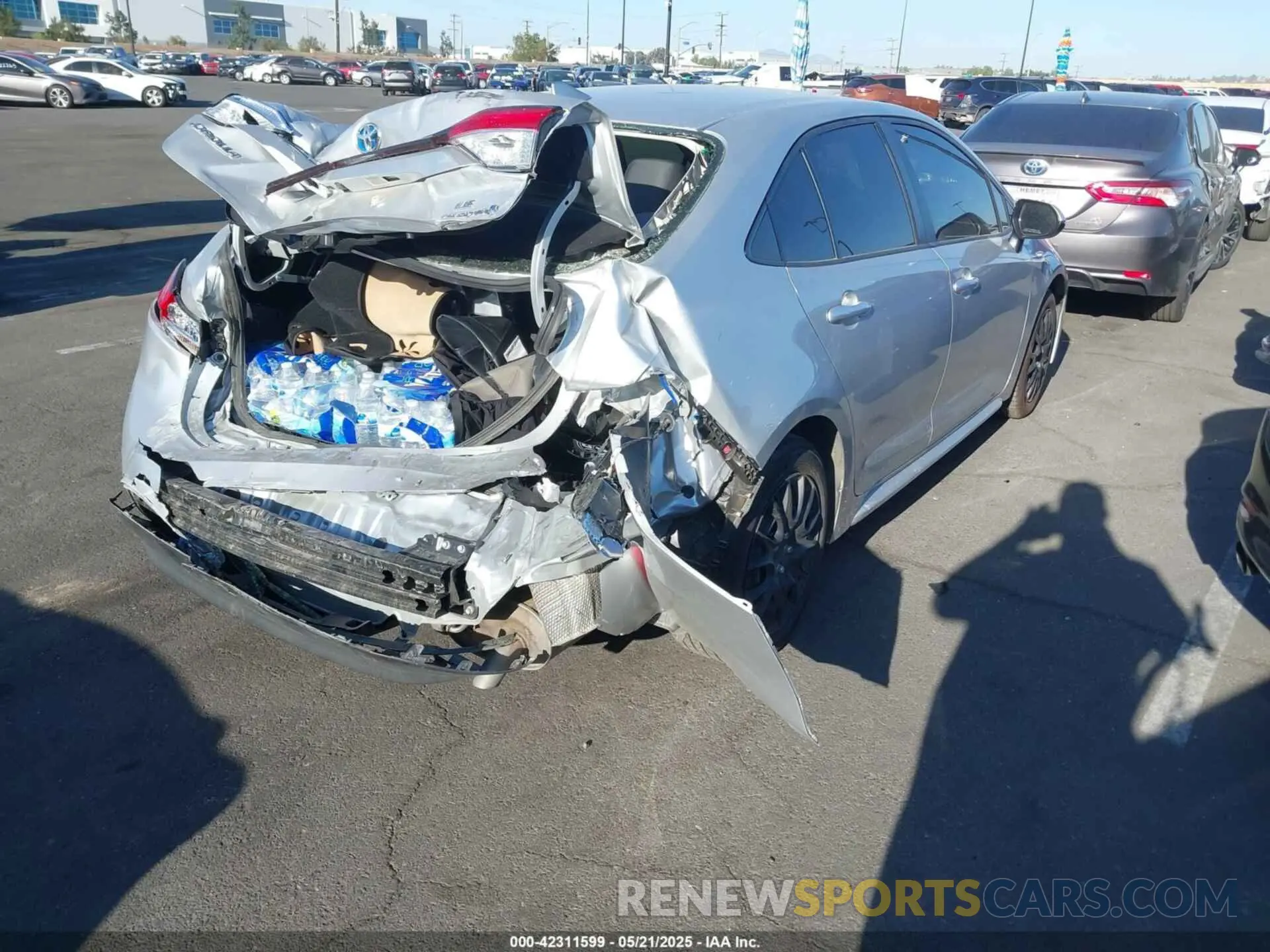 4 Photograph of a damaged car JTDBCMFE5R3054707 TOYOTA COROLLA 2024