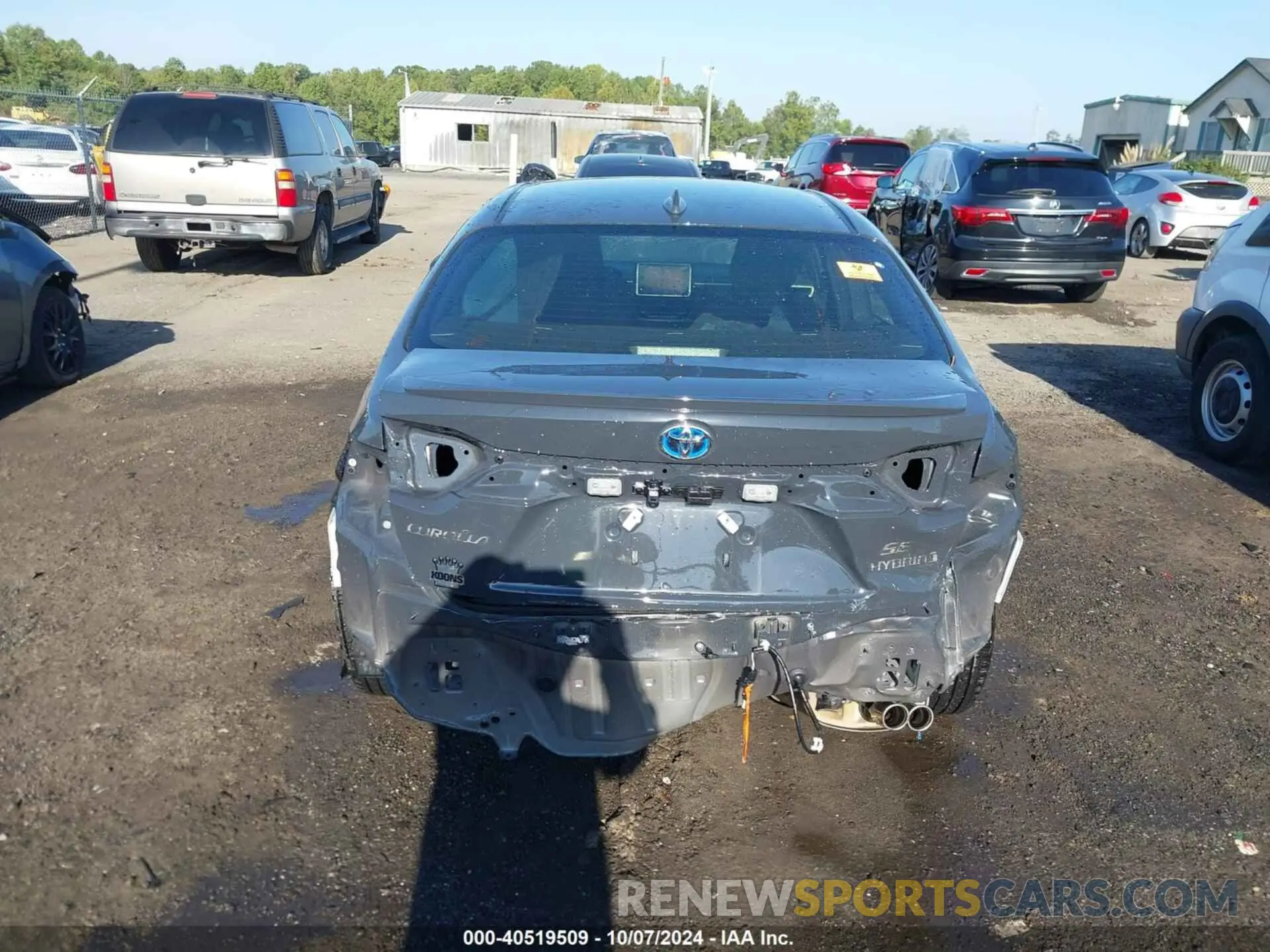 6 Photograph of a damaged car JTDBCMFE5R3055808 TOYOTA COROLLA 2024