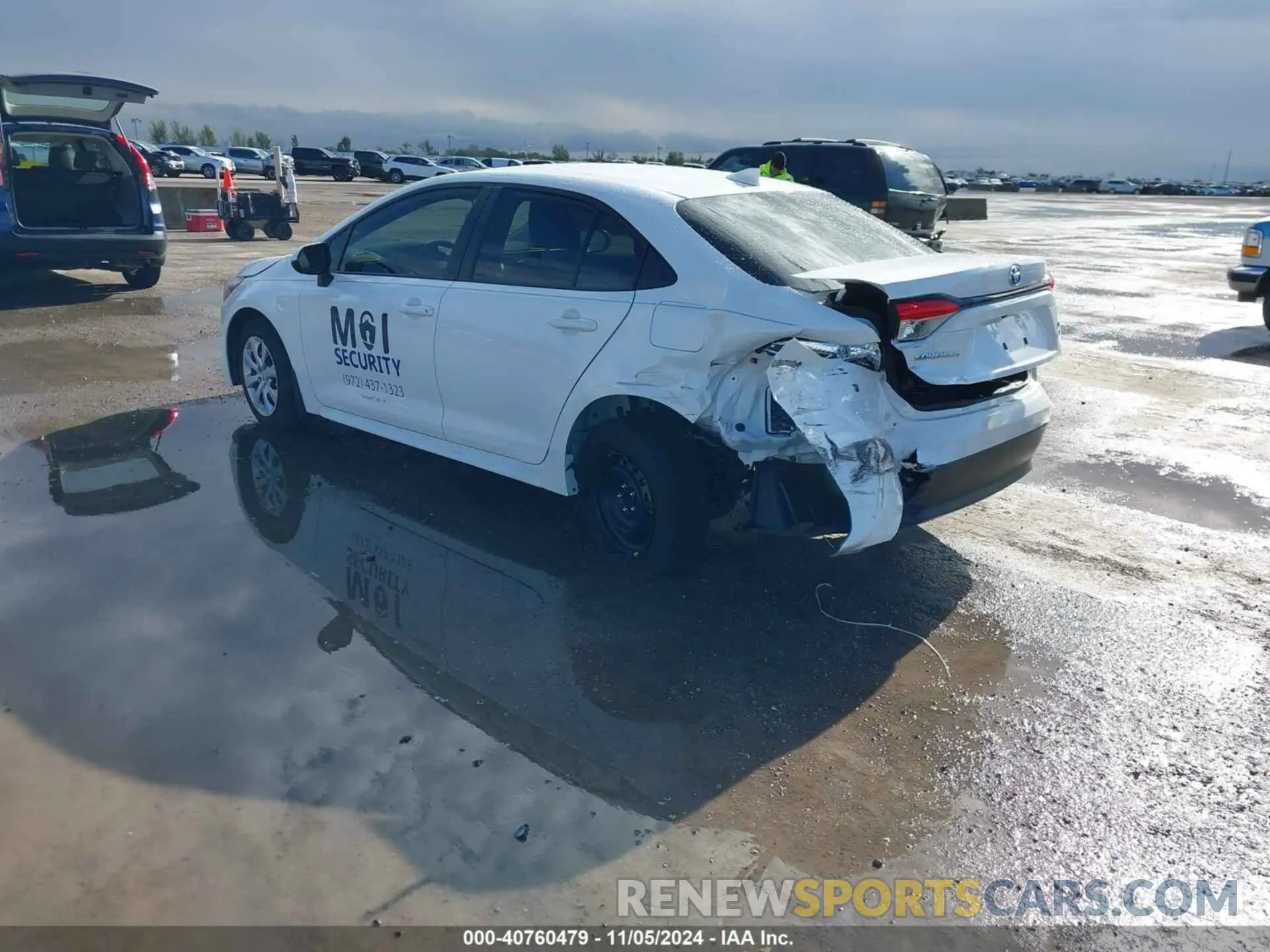 3 Photograph of a damaged car JTDBCMFE5R3060460 TOYOTA COROLLA 2024