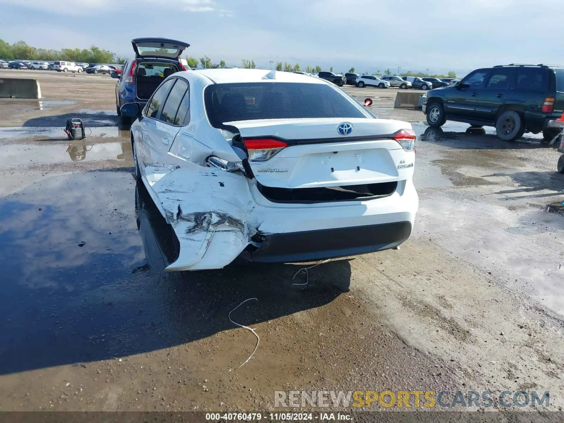 6 Photograph of a damaged car JTDBCMFE5R3060460 TOYOTA COROLLA 2024