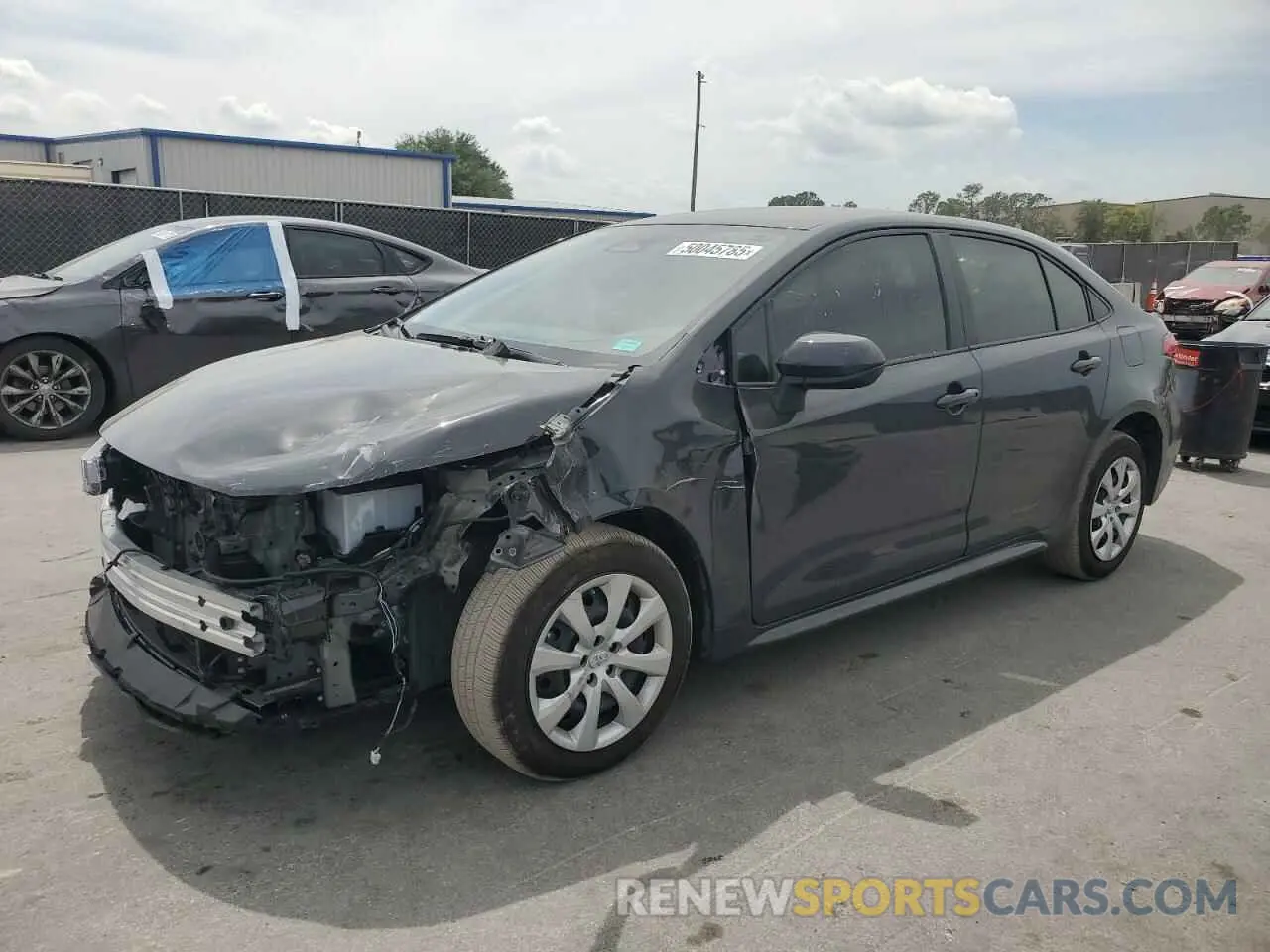 1 Photograph of a damaged car JTDBCMFE5R3065562 TOYOTA COROLLA 2024