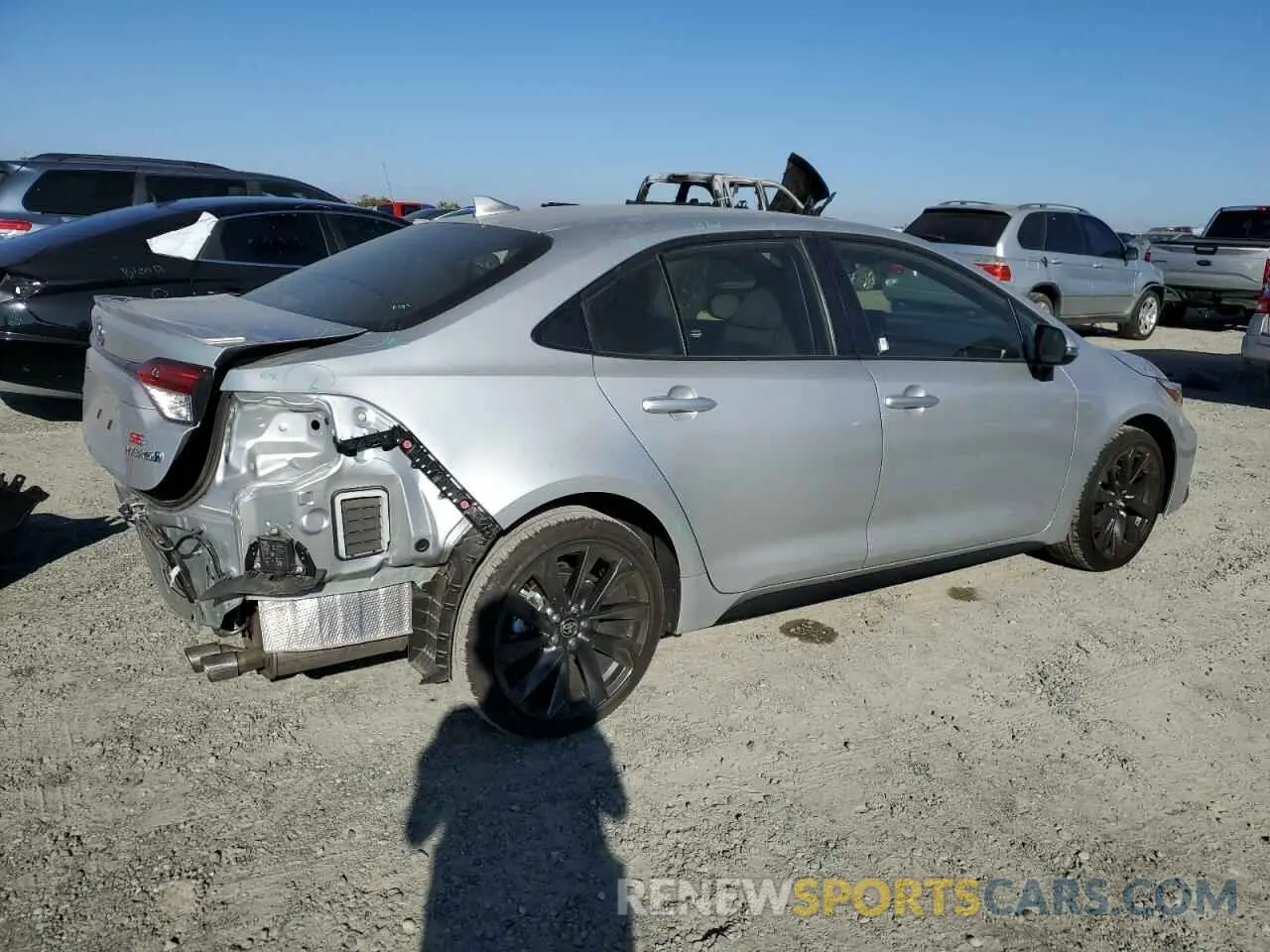 3 Photograph of a damaged car JTDBCMFE5RJ023193 TOYOTA COROLLA 2024