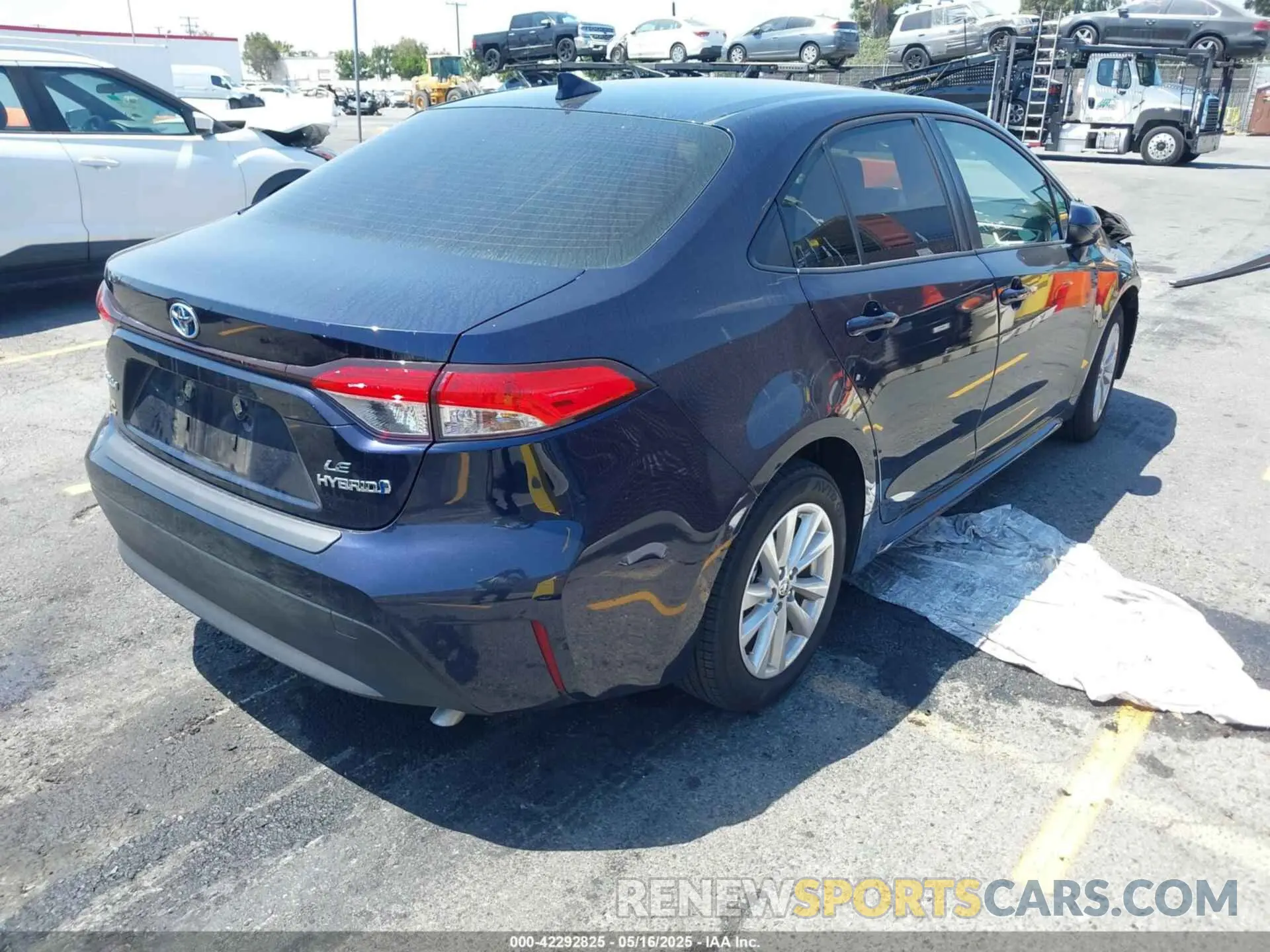 4 Photograph of a damaged car JTDBCMFE5RJ031584 TOYOTA COROLLA 2024