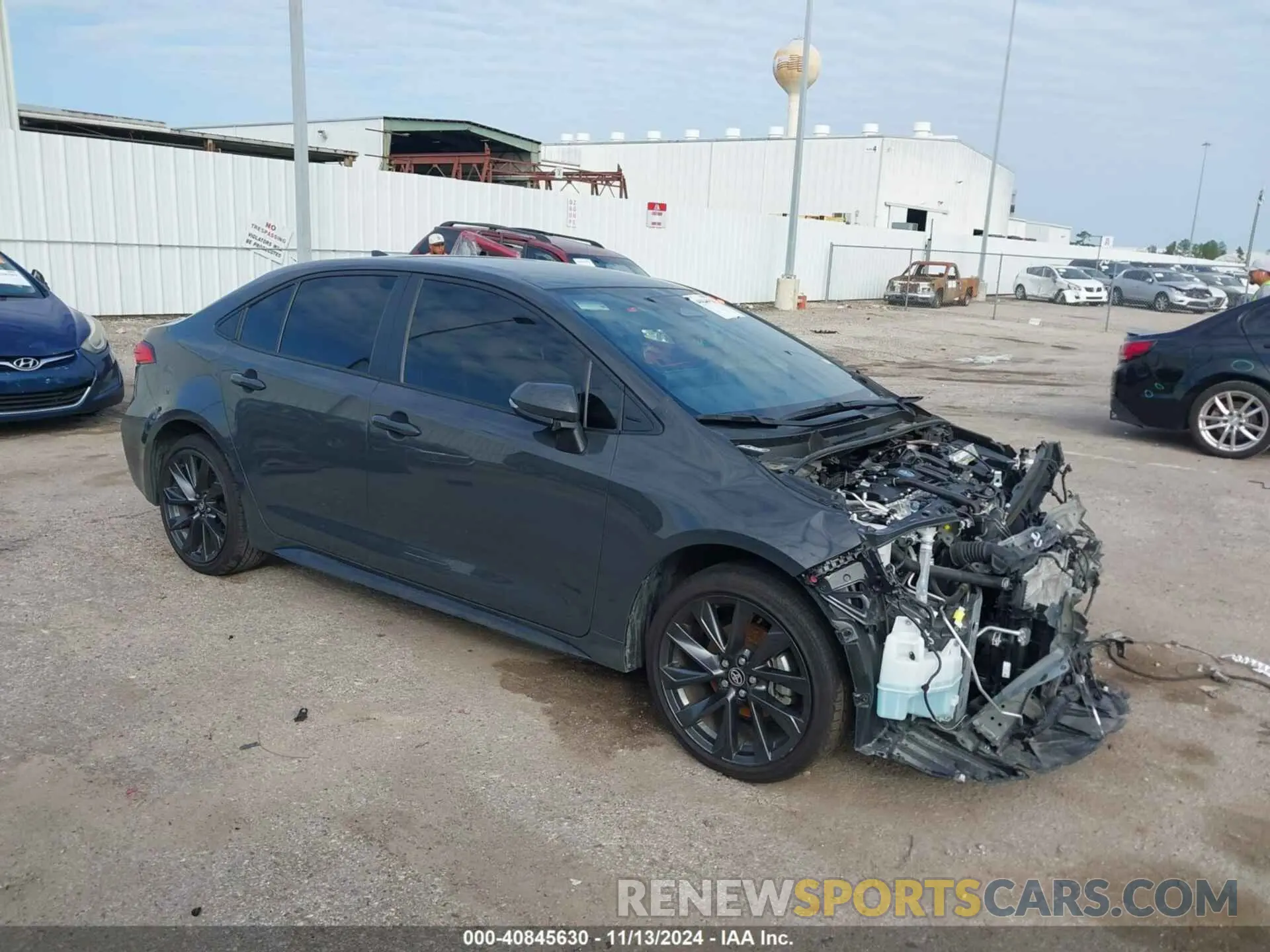 1 Photograph of a damaged car JTDBCMFE6R3028942 TOYOTA COROLLA 2024