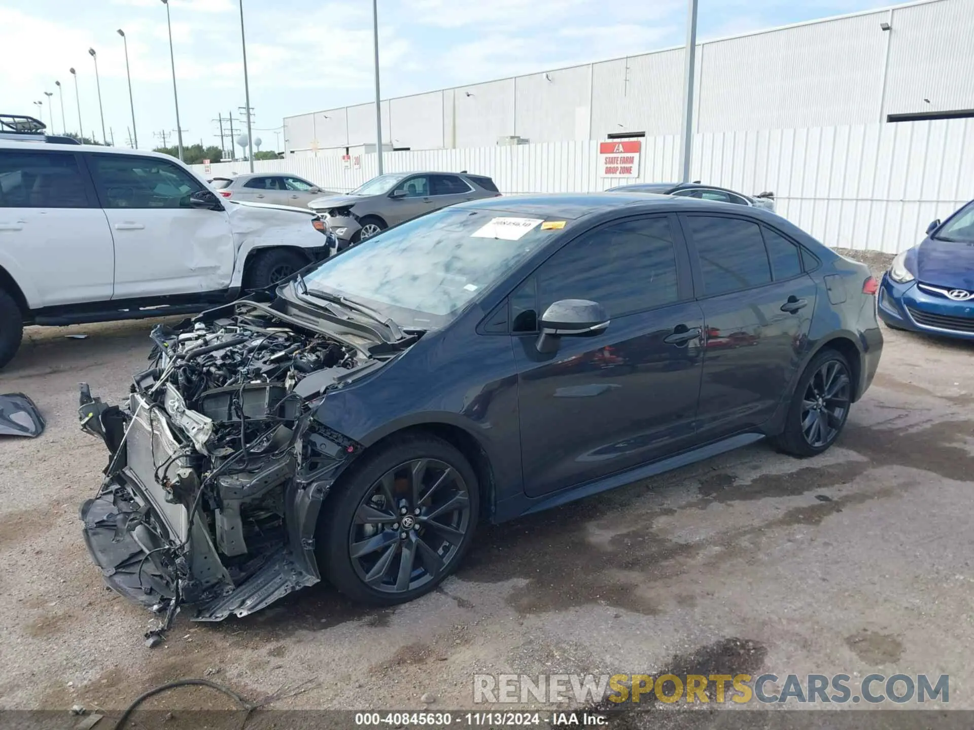 2 Photograph of a damaged car JTDBCMFE6R3028942 TOYOTA COROLLA 2024