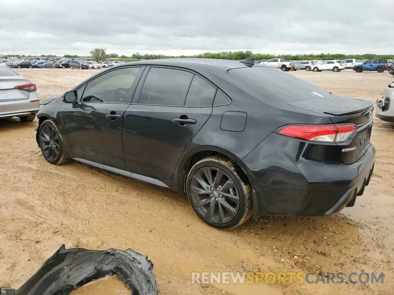 2 Photograph of a damaged car JTDBCMFE6R3030948 TOYOTA COROLLA 2024