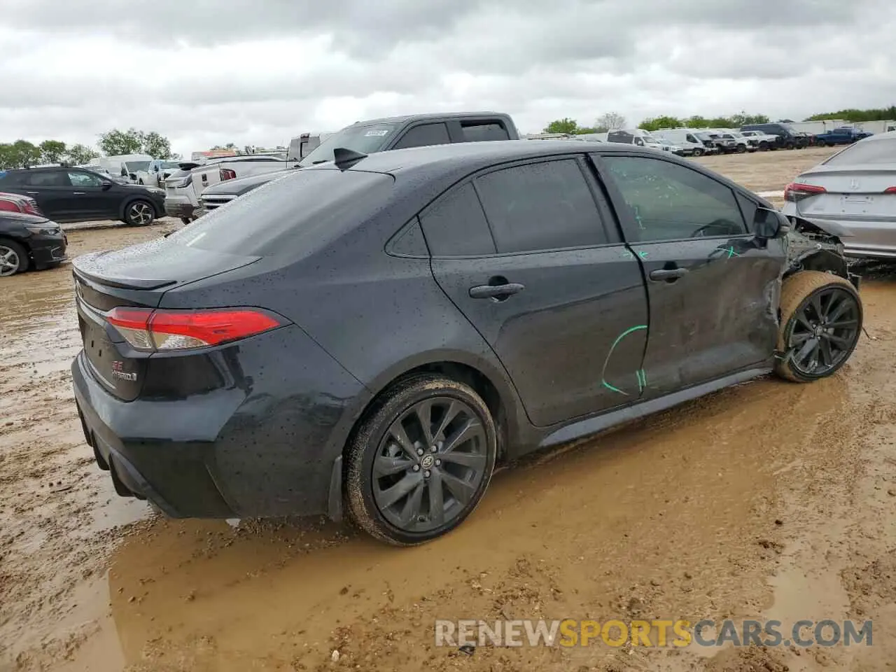 3 Photograph of a damaged car JTDBCMFE6R3030948 TOYOTA COROLLA 2024
