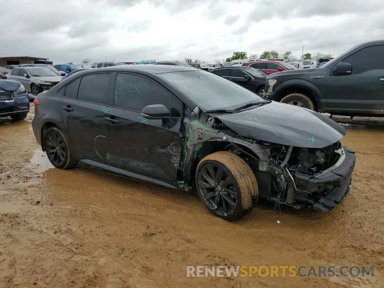 4 Photograph of a damaged car JTDBCMFE6R3030948 TOYOTA COROLLA 2024