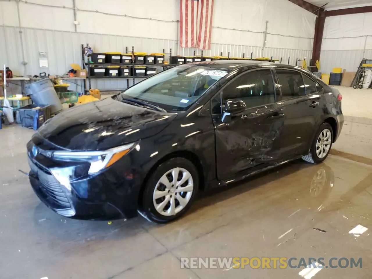 1 Photograph of a damaged car JTDBCMFE6R3031128 TOYOTA COROLLA 2024
