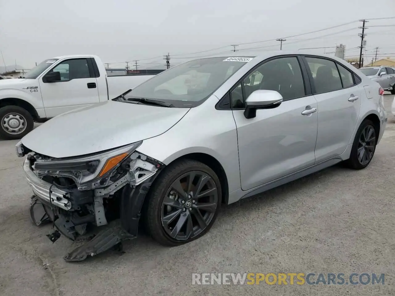 1 Photograph of a damaged car JTDBCMFE6R3037687 TOYOTA COROLLA 2024