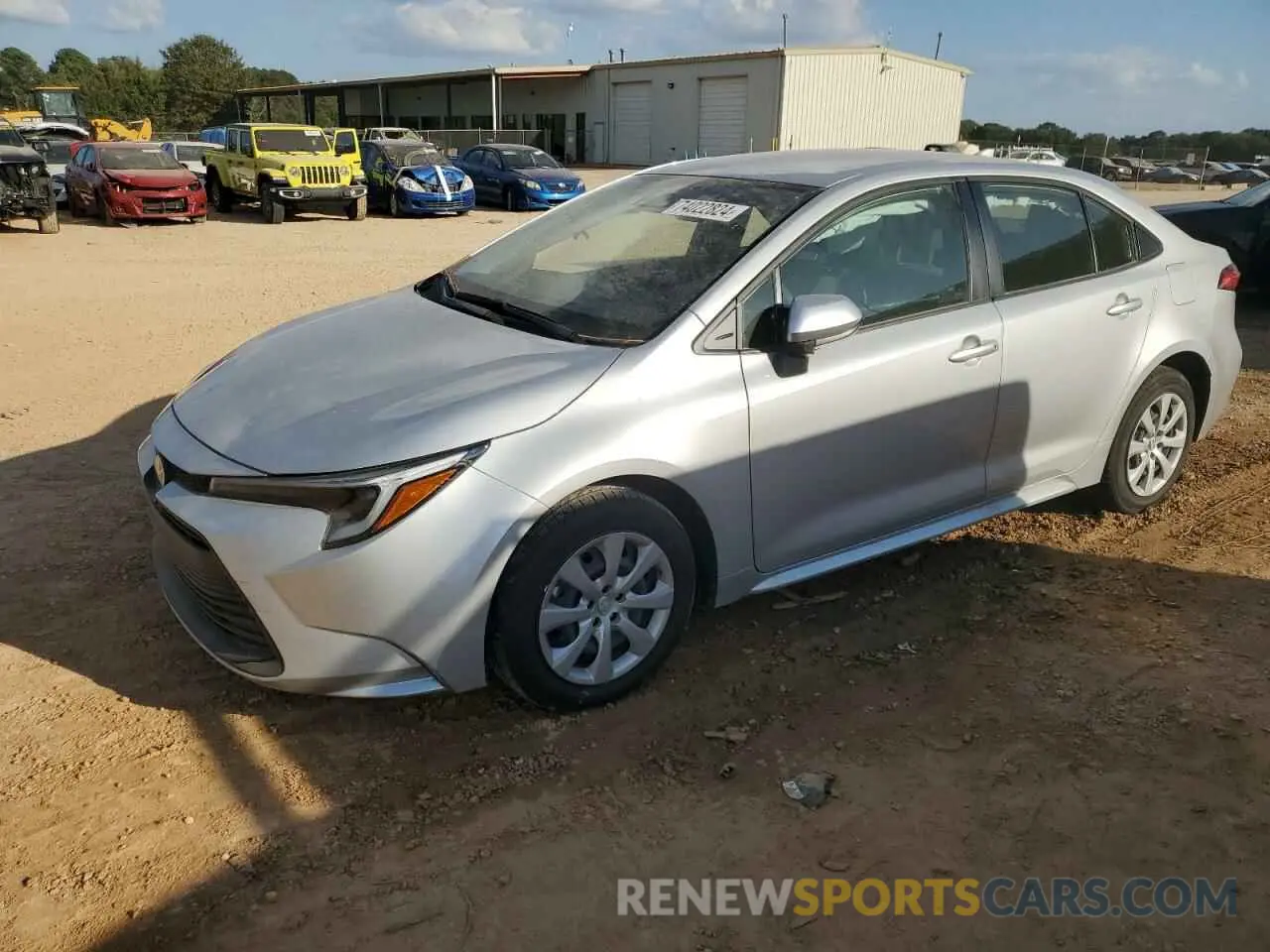 1 Photograph of a damaged car JTDBCMFE6R3038144 TOYOTA COROLLA 2024